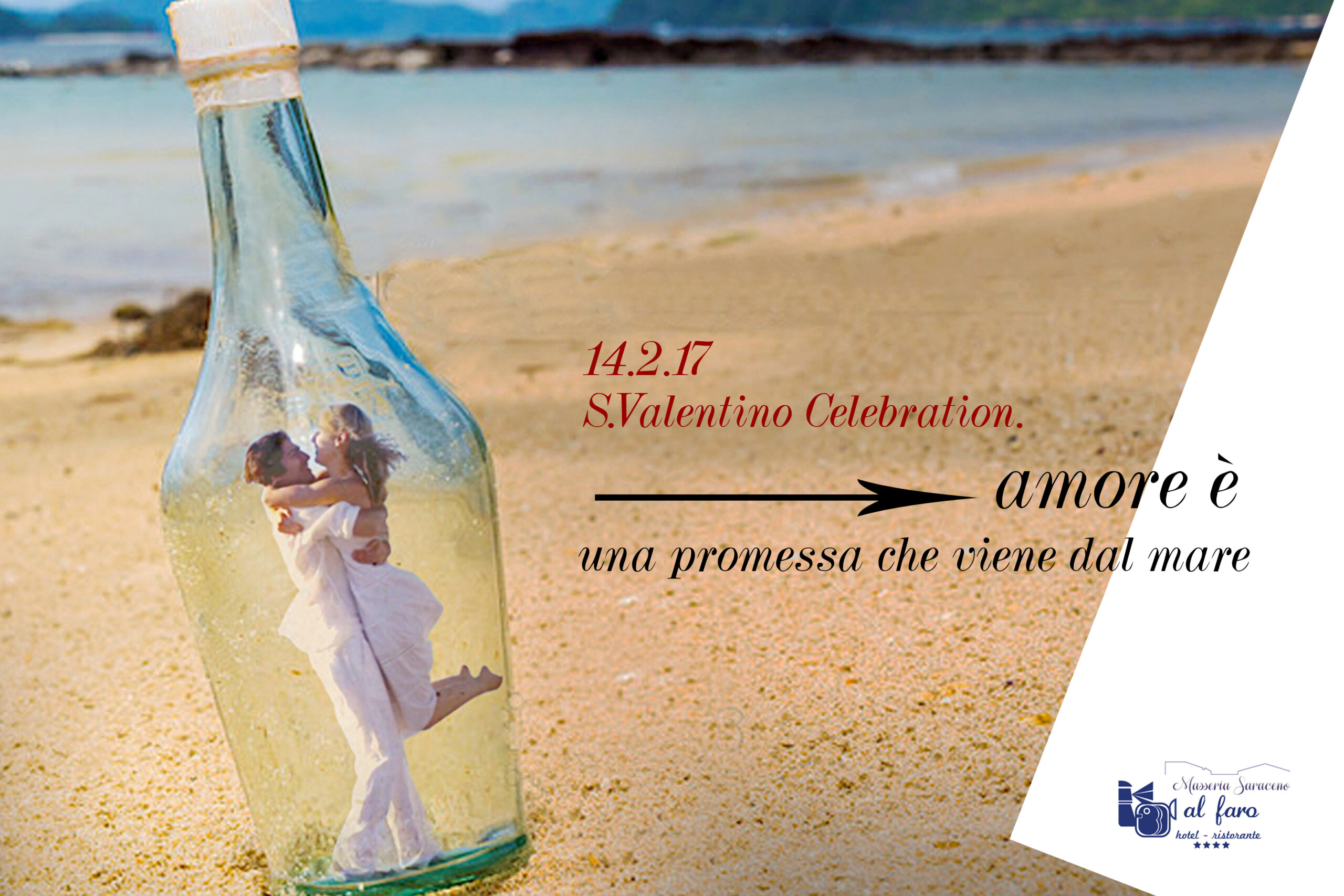 Amore è – una promessa che viene dal mare – St. Valentino Celebration al Faro Taranto.